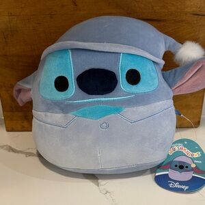 NEW Kellytoy Disney Squishmallow Pajama Stitch 8” Plush